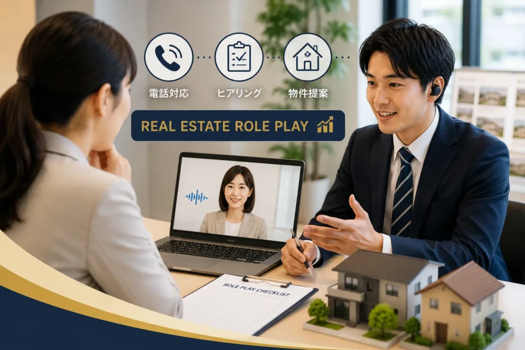 不動産ロープレの進め方