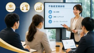不動産研修とは？新人教育・接客・ロープレで教える内容