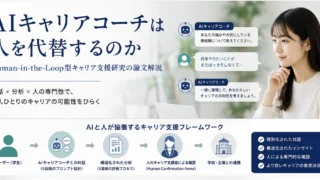 AIキャリアコーチは人を代替するのか｜Human-in-the-Loop型キャリア支援研究の論文解説