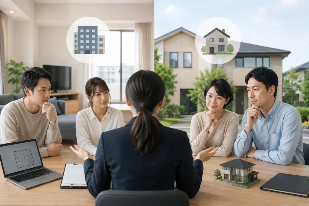 賃貸仲介と売買仲介のヒアリングの違い